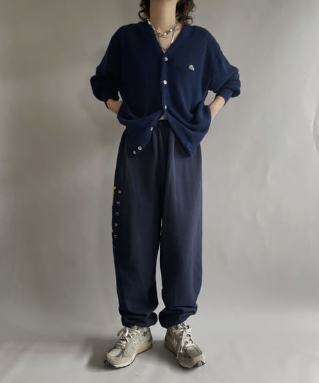 【USED】  IZOD Lacoste Acrylic Knit Cardigan / 240113-010