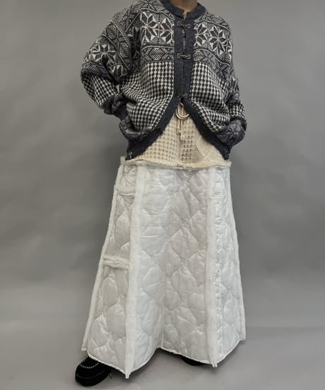 【USED】 Made in Scotland Tylorian Knit Top  /231223-002