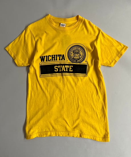 【USED】Made in USA 70~80's WICHITA STATE T-Shirt /240824-039