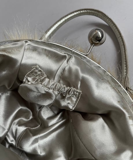 【USED】 Fur Hand Bag/ 241007-022