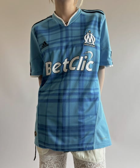 【USED】10~11's adidas Marseille Soccer Shirt / 250712-019
