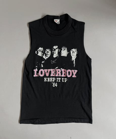【USED 】Made in USA LOVER BOY Cut Off Tank Top/240505-007
