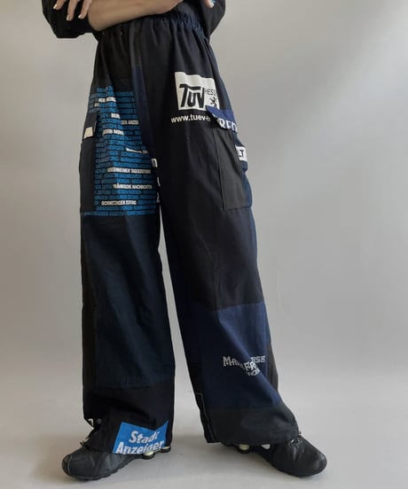 【RE;CIRCLE】RE Eco-Friendly Bag Cargo Pants Black / 230828-015