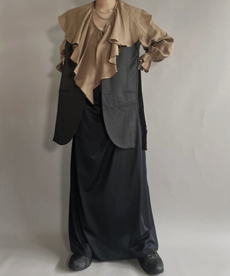 【USED】  Silk Shirt / 221015-001