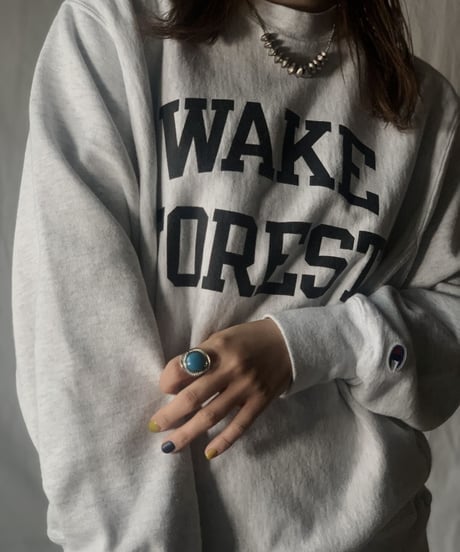 【USED】  Champion Reverse Weave Sweat WAKE FOREST/210516-013