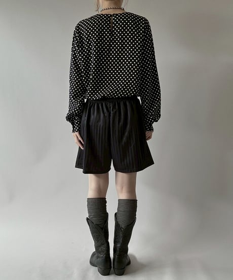 【USED】 Frank Olivier Dot Pattern L/S Top  / 250628-019