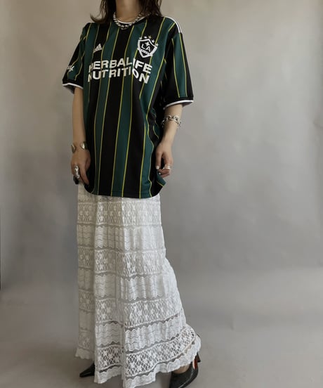 【USED】    adidas LA GALAXY Game Shirt / 230610-019