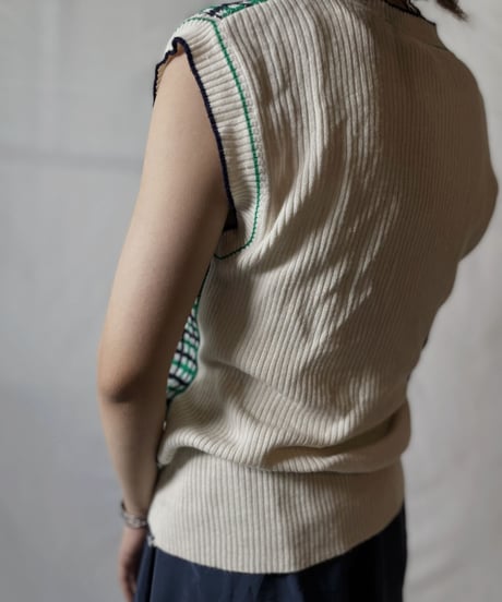 【USED】  Crochet Vest/20210819-018