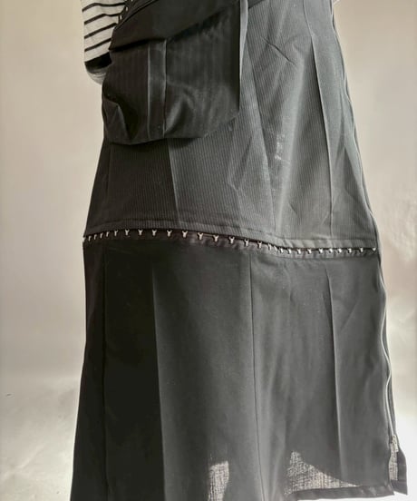 【RE;CIRCLE】 RE Suit Asymmetry Long Skirt / 260129-011