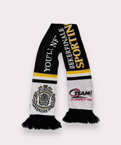 【USED】 Knit Soccer Muffler SPORTING LOKEREN 2012s/ 240108-004