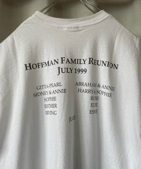 【USED】   HOFFMAN FAMILY REUNION JULY 1999Ss  T-Shirt / 230617-009