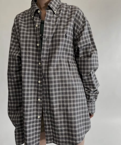 【USED】 Polo Ralph Lauren Checked Shirt / 220820-016