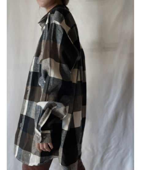 【USED】 Wool L/S Shirt②/211110-041