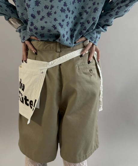 【RE;CIRCLE】 Re Eco Bag Apron /  260413-011