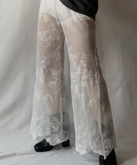 【RE;CIRCLE】 RE Lace Pants⑤/ 210801-071