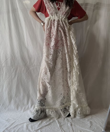 【RE;CIRCLE】 RE Lace N/S One-piece①/210611-025