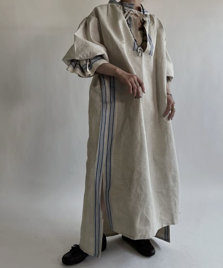 【RE;CIRCLE】RE EURO Table Cloth One-piece Blue / 220512-006