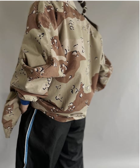 【USED】 Army Jacket Camouflage / 221203-015
