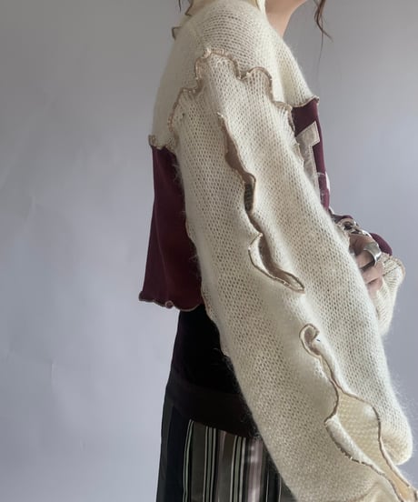 【RE;CIRCLE】 RE Mellow Knit Top /  241121-008