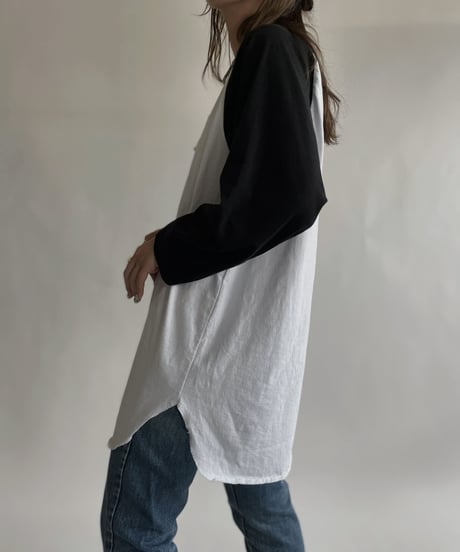 【USED】 Raglan T-shirt Black / 220618-001