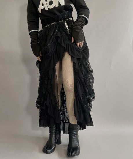 【USED】  Kuroneko Long Skirt  / 221126-005