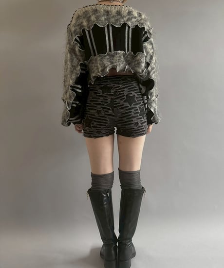 【RE;CIRCLE】 RE Mellow Mohair Knit Top/  251023-035