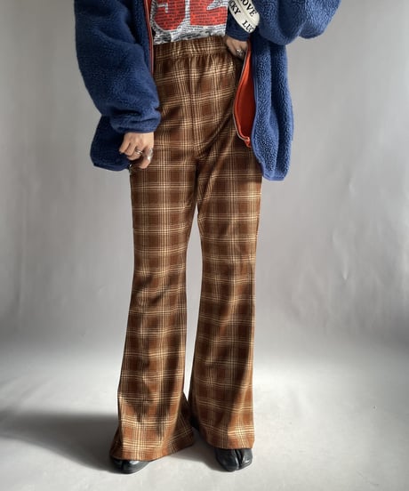 【USED】 Checked Pants / 221217-020