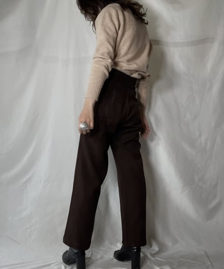 【USED】   LACOSTE Knit Top⑤/211126-011