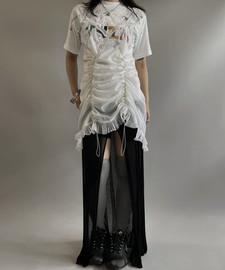 【USED】 S/S Message T-Shirt / 230817-010