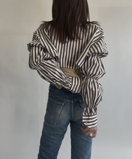 【RE;CIRCLE】 RE Puff Sleeved Shirt / 220630-001