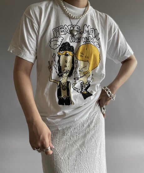 【USED】  80~90's PEASE MAN T-Shirt /240810-012