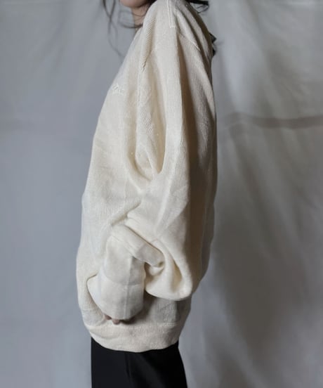 【USED】 LACOSTE Acrylic Knit Cardigan  ⑫ / 220111-020