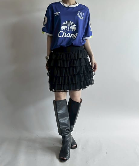 【USED】16~17's UMBRO Everton Soccer Shirt / 2500809-018