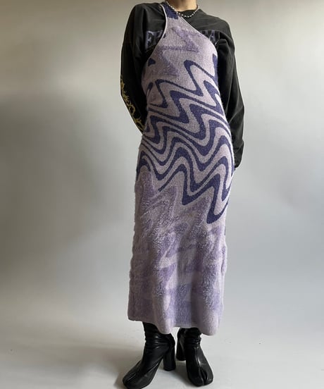 【USED】  House of Sunny Patterned Camisole Long One-Piece /250104-023