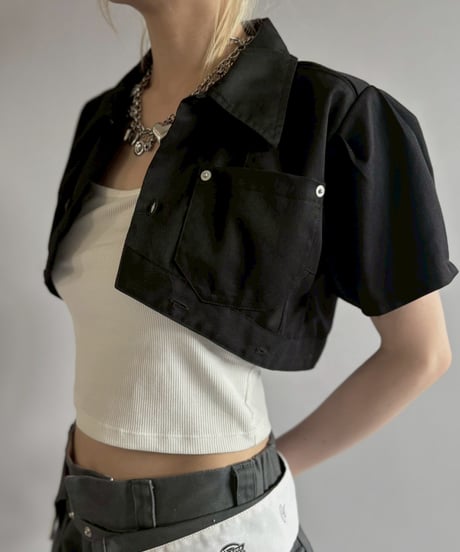 【Chinatsu Aoyama】 RE Makers Shirt Black / 260702-021