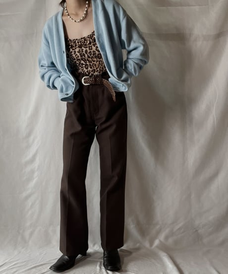 【USED】 Acrylic Knit Cardigan③/210930-029
