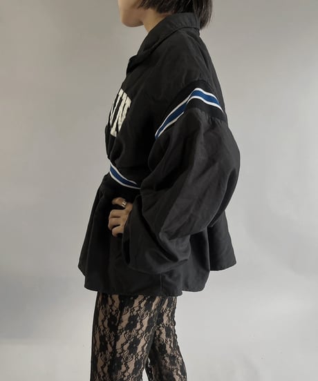 【RE;CIRCLE】 RE Nylon Peplum Top /  240229-009