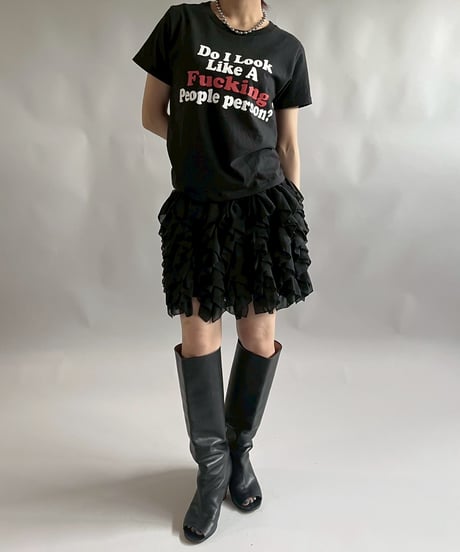 【USED】 RESIZED 00s message T-Shirt / 250830-022