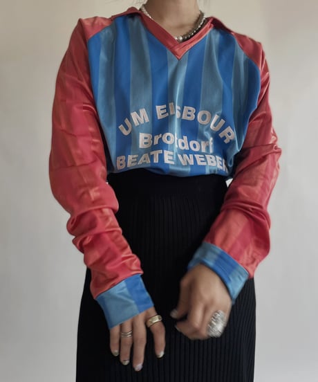 【USED】 Long Sleeved Soccer T-shirt / 220604-006