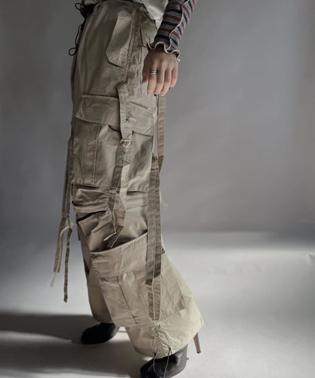 【USED】 Techno Pants (Beige) / 230119-001