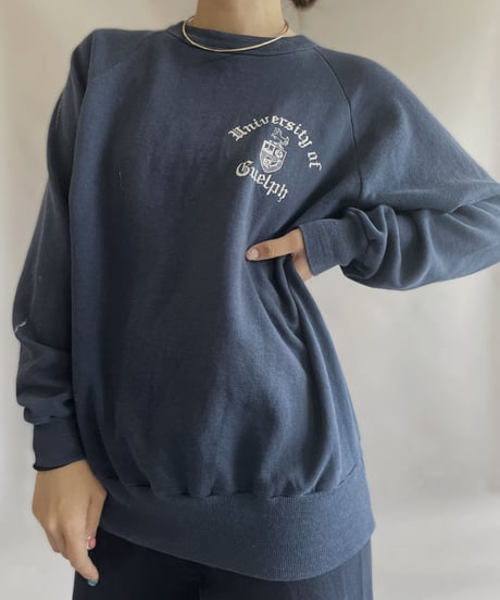【USED】OLD ENGLISH L/S Sweat/ 230408-002