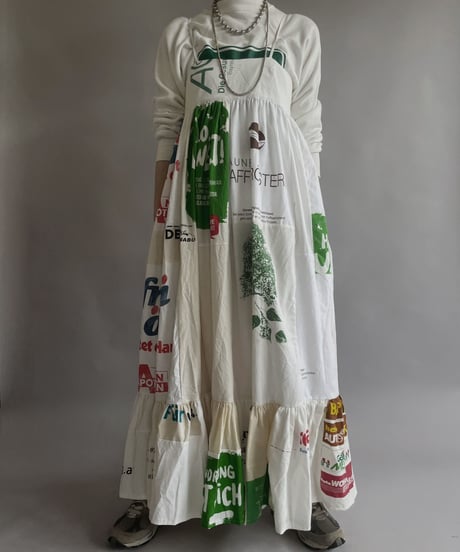 【RE;CIRCLE】RE Eco-Friendly Bag Camisole Long One-piece / 230427-010