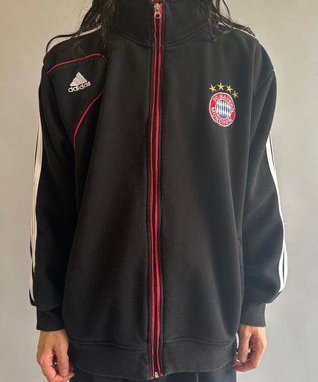 【USED 】adidas BAYERN Soccer Jersey Top /240603-057