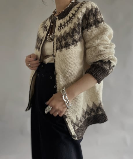 【USED】 Tirolean Knit Top /240120-020