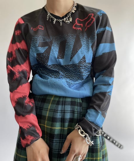 【USED】 FOX Patterned L/S Top /241006-040
