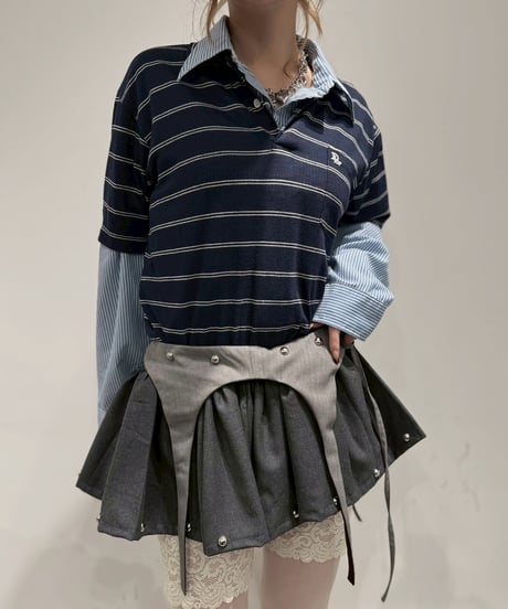 【RE;CIRCLE】 RE Suit Skirt/ 260219-021