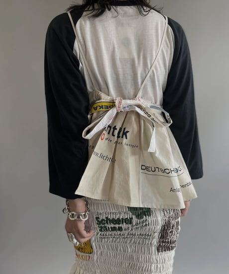 【RE;CIRCLE】RE Eco-Friendly Bag Camisole Bustier / 230622-029