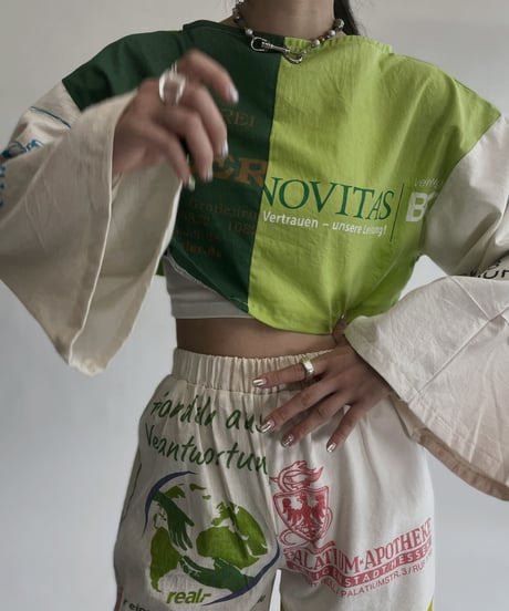 【RE;CIRCLE】 RE Eco-Friendly Bag Top Green / 220804-001