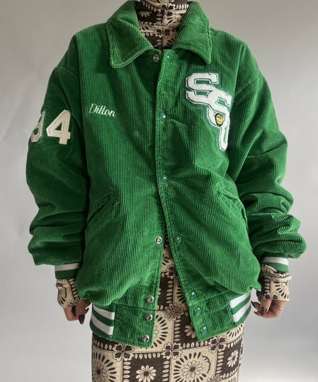 【USED】 Made in USA Delong Corduroy Stadium Jacket/241130-007