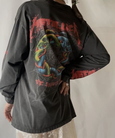 【USED】 L/S T-shirt METALICA/210801-055